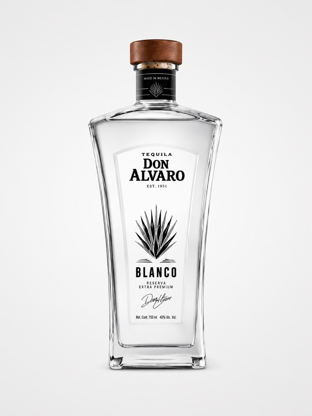 Don Alvaro Blanco bottle